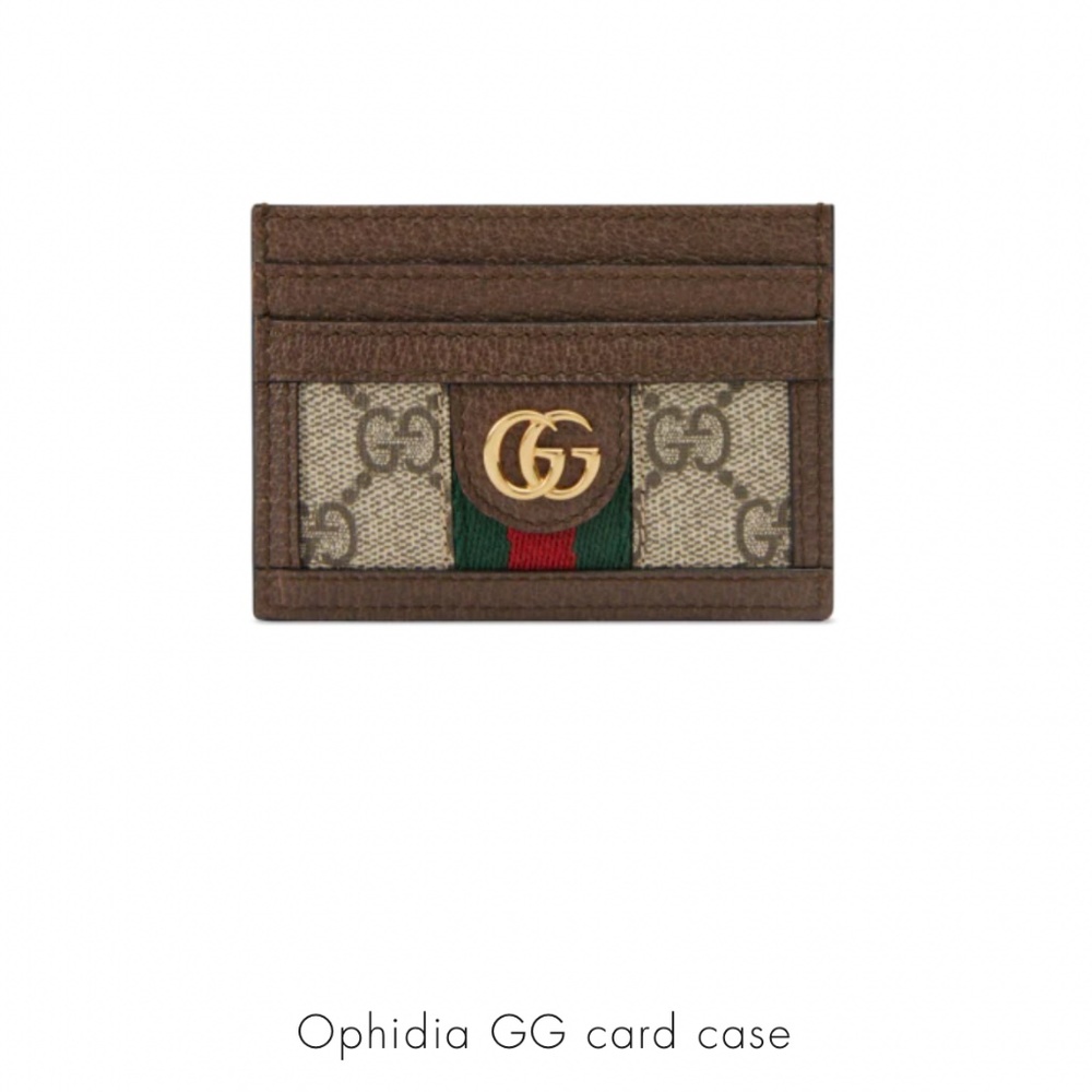 Authentic Gucci Ophidia GG Card Case